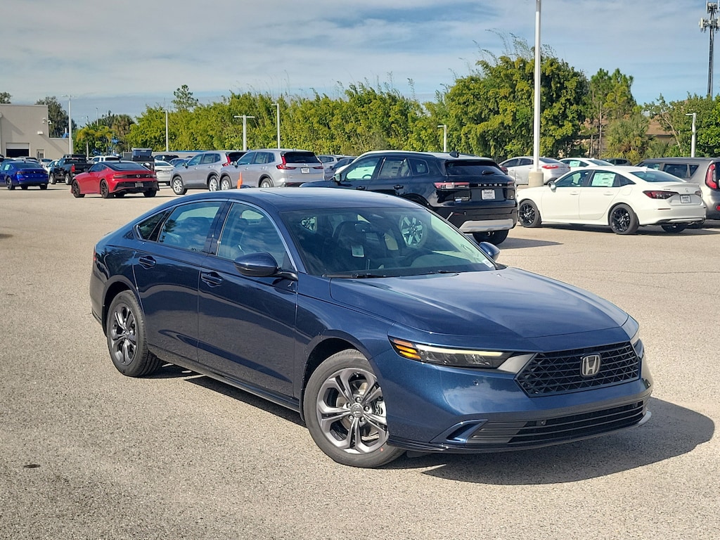 New 2025 Honda Accord Hybrid EX-L Sedan
