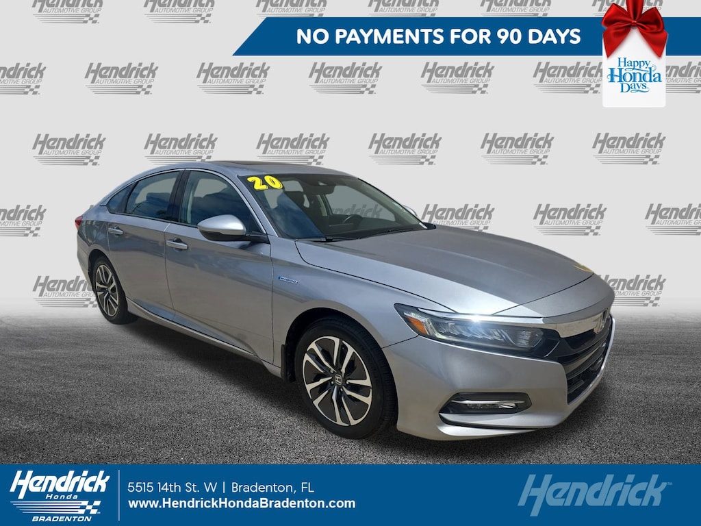 Certified 2020 Honda Accord Hybrid EX-L Sedan