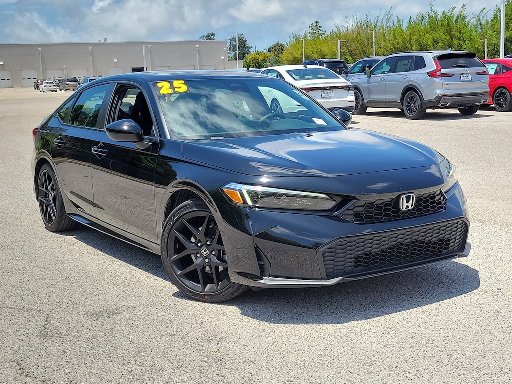 Certified 2025 Honda Civic Hybrid Sport Sedan