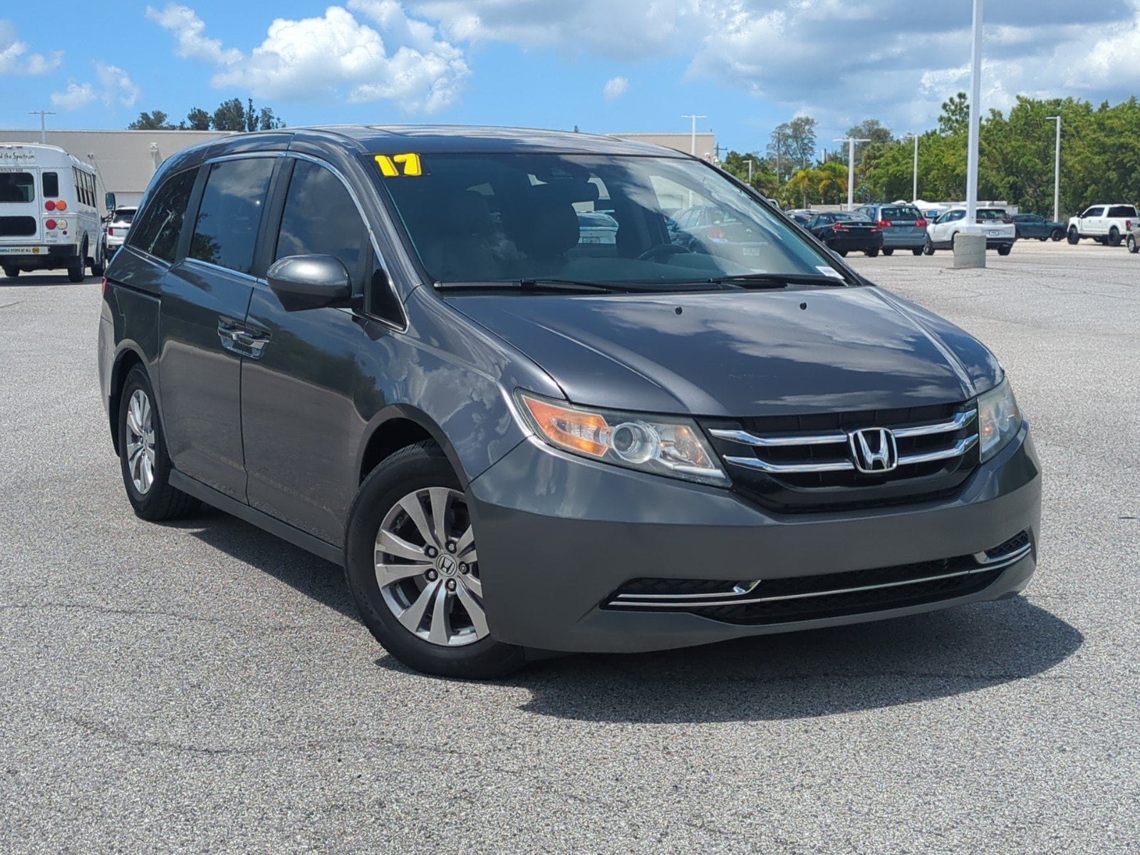 Used 2017 Honda Odyssey EX-L with VIN 5FNRL5H66HB018780 for sale in Bradenton, FL