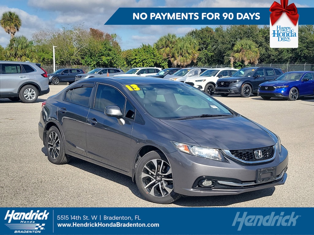 Used 2013 Honda Civic EX-L w/Navi Sedan