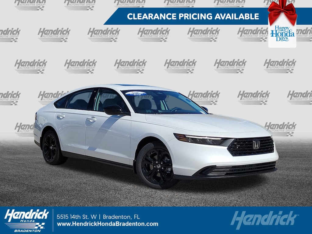 New 2025 Honda Accord SE Sedan