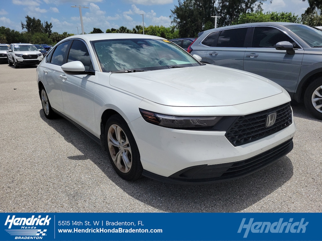 Certified 2023 Honda Accord LX Sedan