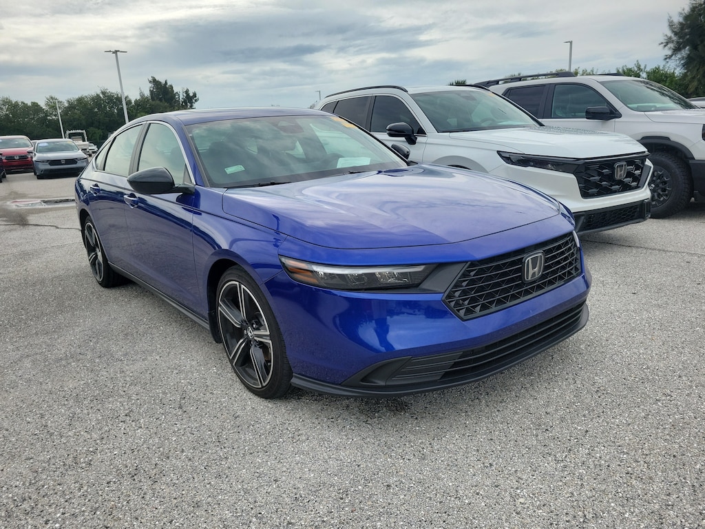 Certified 2024 Honda Accord Hybrid Sport Sedan