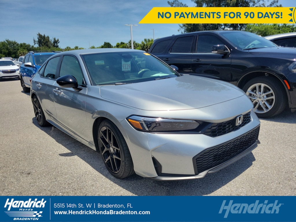 Certified 2025 Honda Civic Sport Sedan