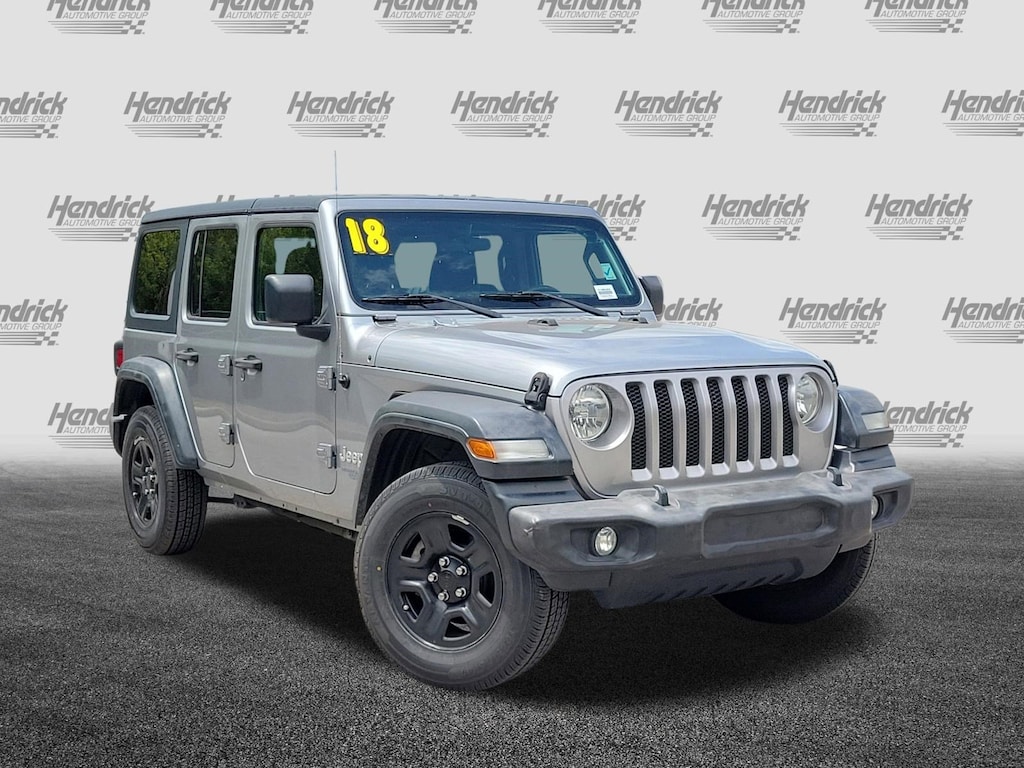 Used 2018 Jeep Wrangler Unlimited Sport 4x4 SUV