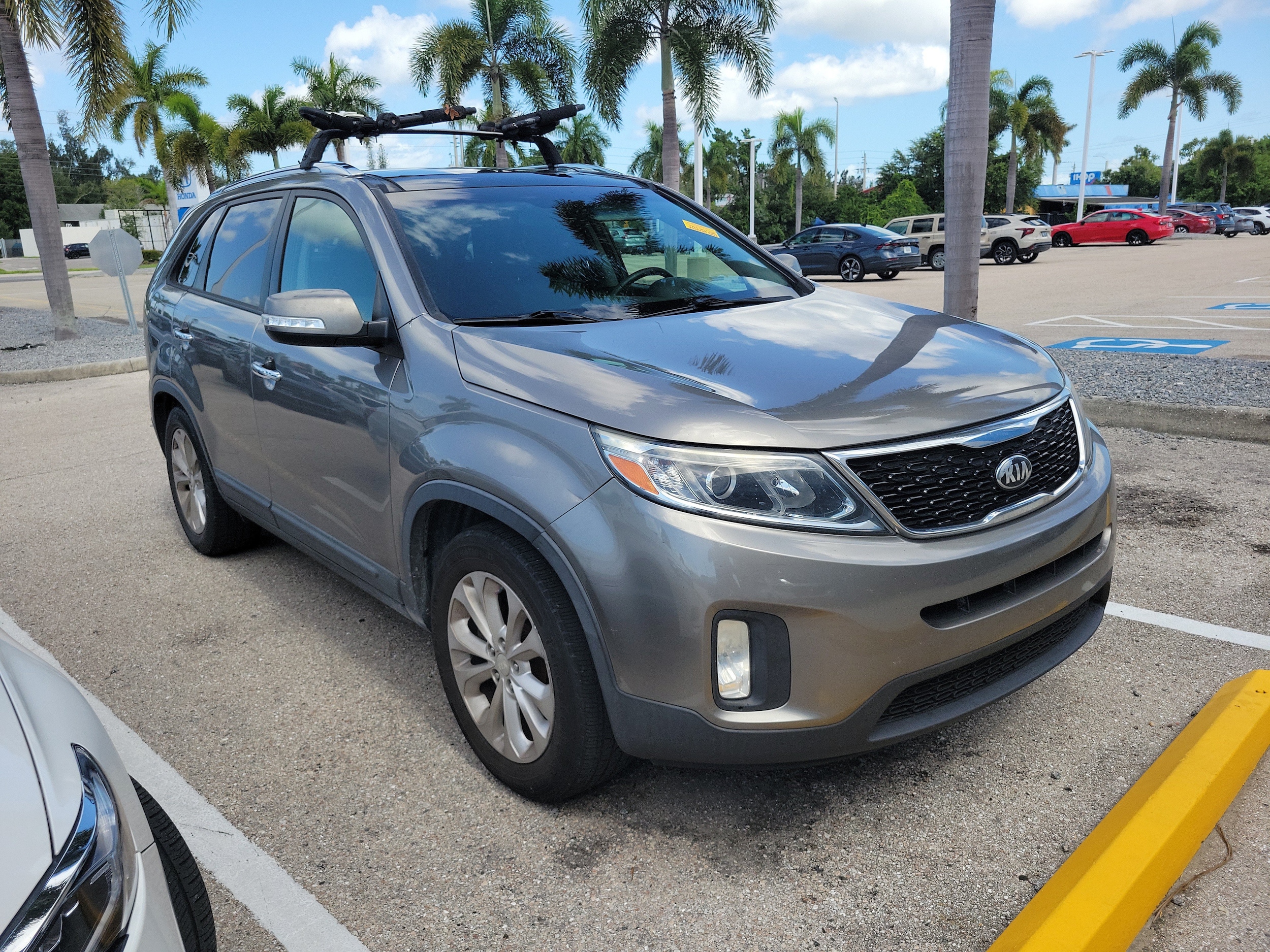 Used 2014 Kia Sorento EX with VIN 5XYKU4A73EG429246 for sale in Bradenton, FL