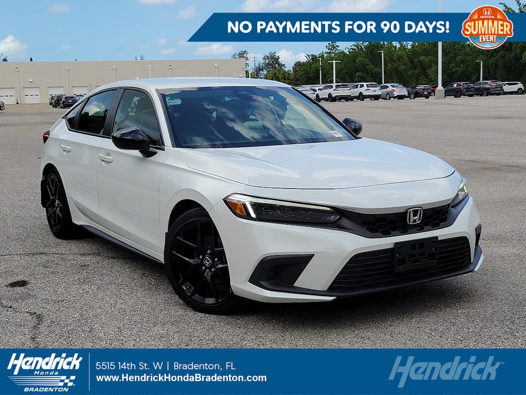 Certified 2024 Honda Civic Sport Hatchback