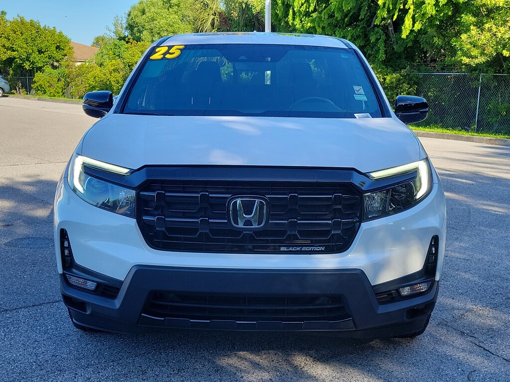Certified 2025 Honda Ridgeline Black Edition Truck Crew Cab