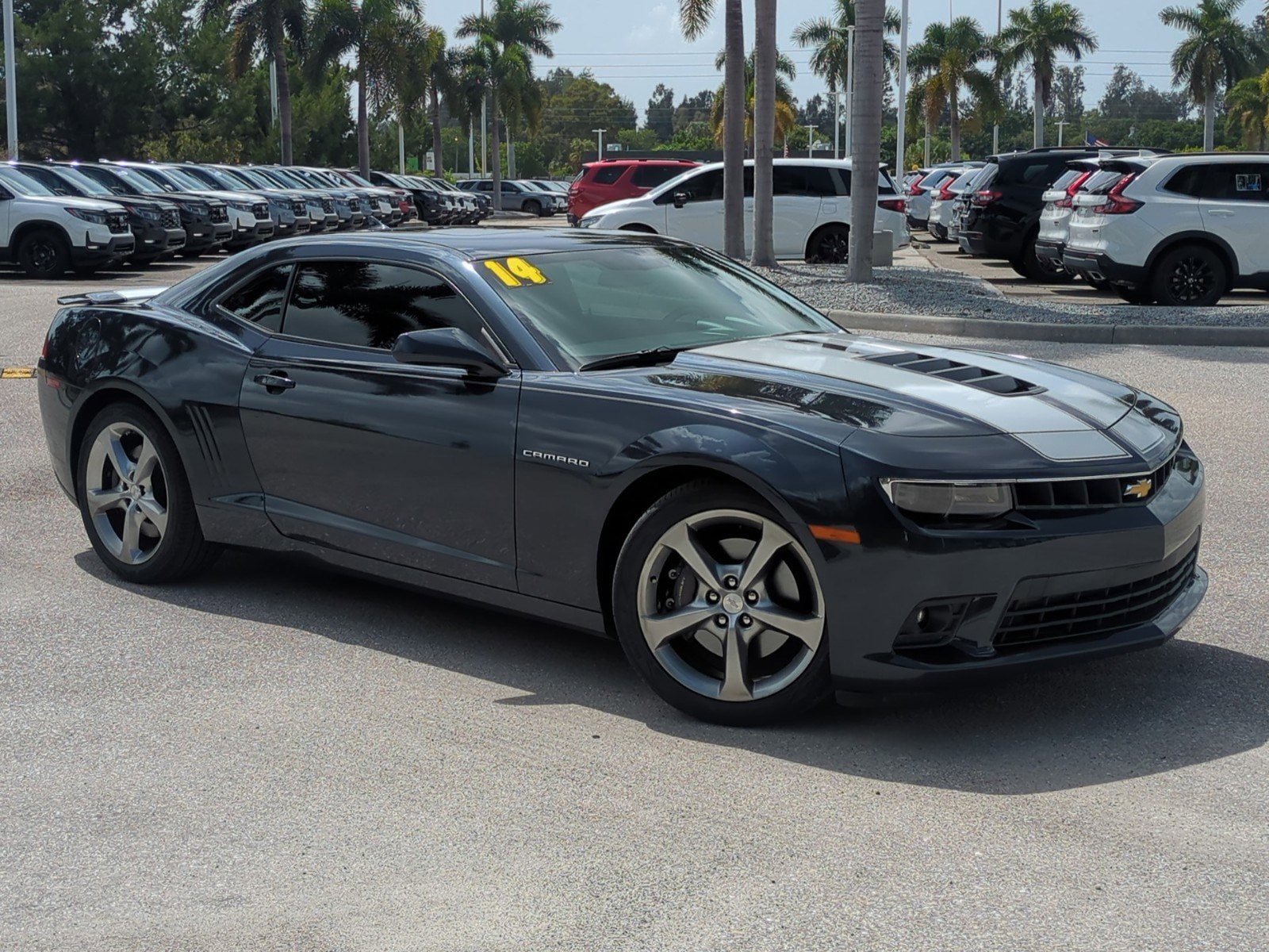 Used 2014 Chevrolet Camaro 1SS with VIN 2G1FJ1EJ1E9126419 for sale in Bradenton, FL