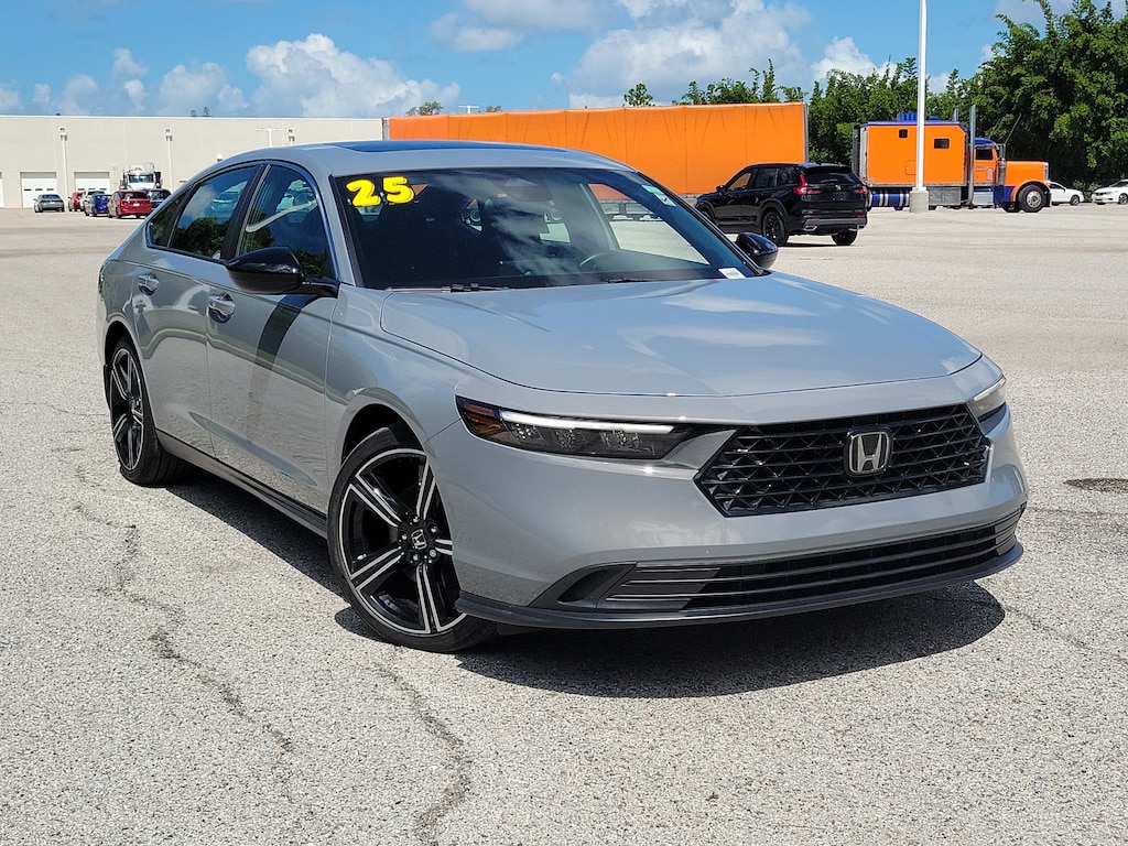 Certified 2025 Honda Accord Hybrid Sport Sedan