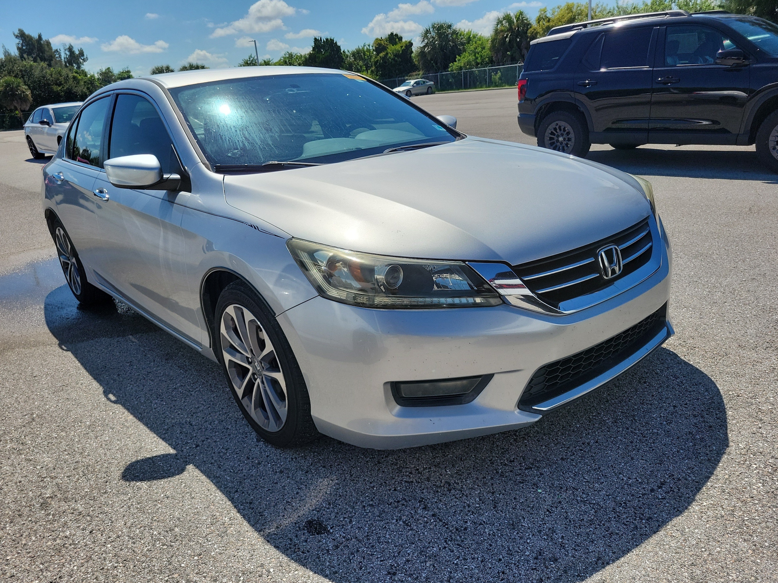 Used 2014 Honda Accord Sport with VIN 1HGCR2F56EA277224 for sale in Bradenton, FL