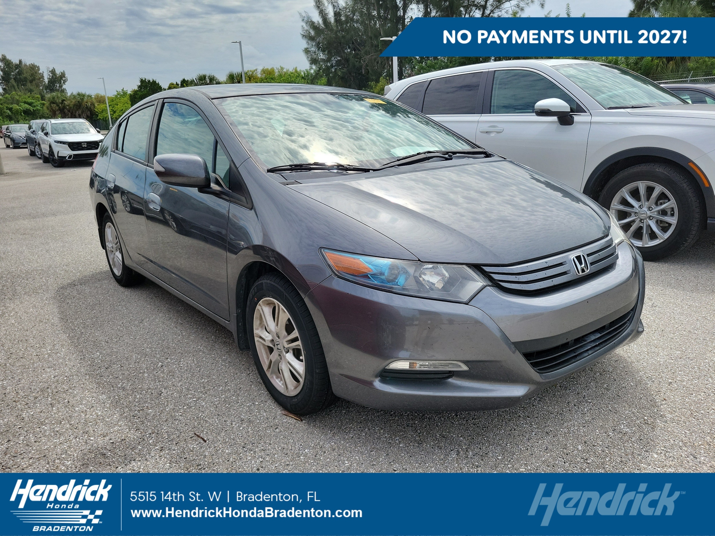 Used 2011 Honda Insight EX with VIN JHMZE2H72BS010170 for sale in Bradenton, FL
