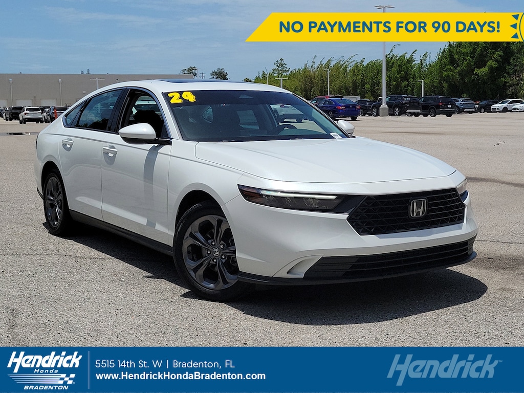 Certified 2024 Honda Accord EX Sedan