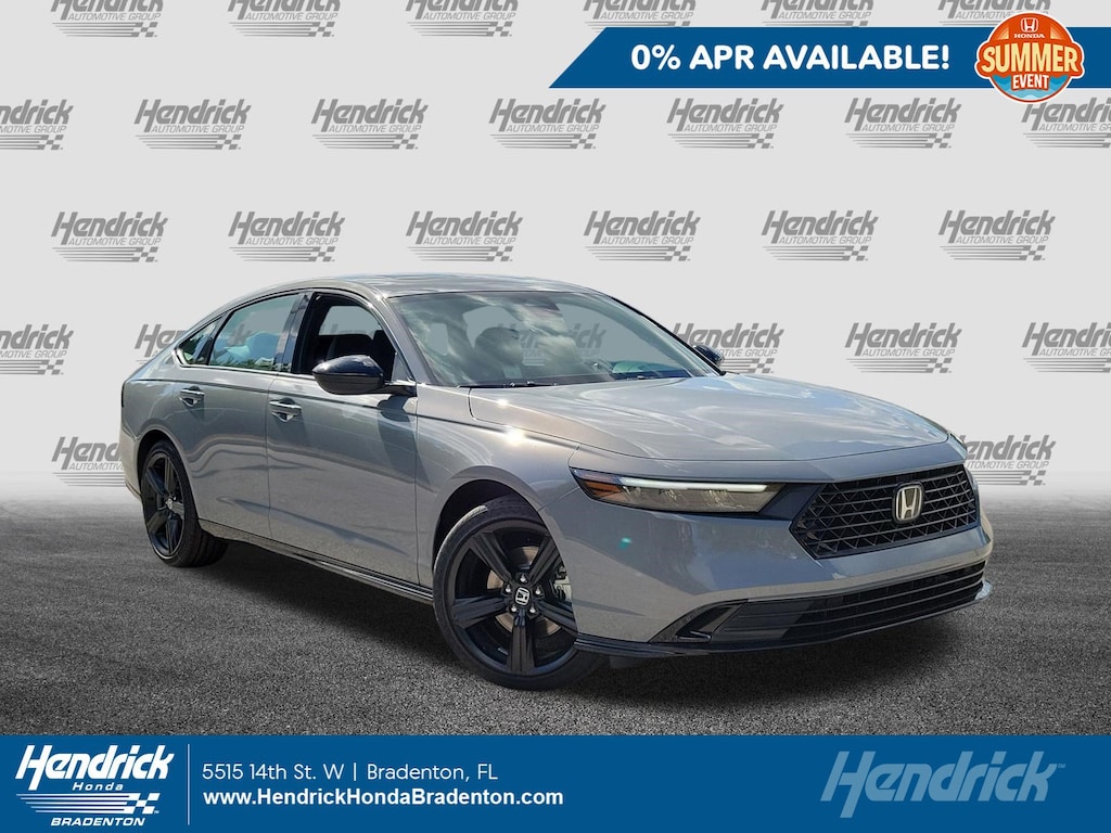 New 2026 Honda Accord Hybrid Sport-L Sedan