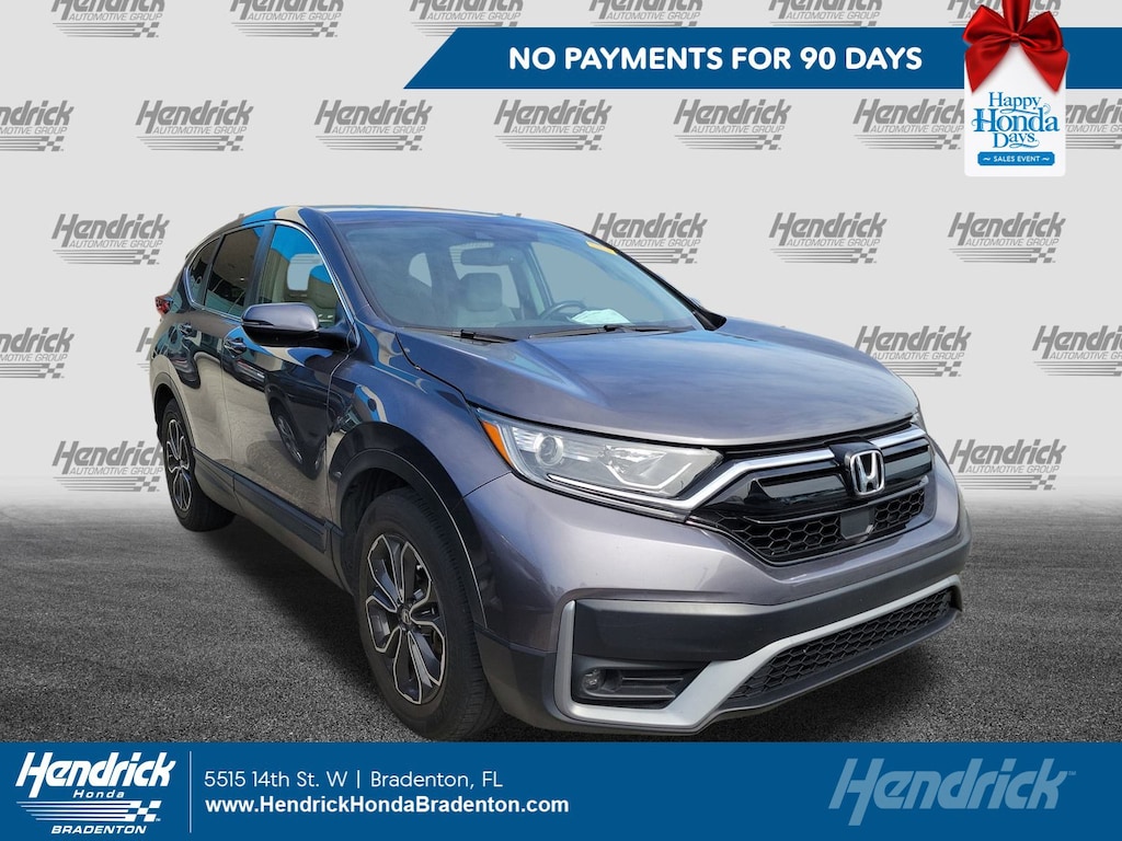 Used 2021 Honda CR-V EX-L 2WD SUV