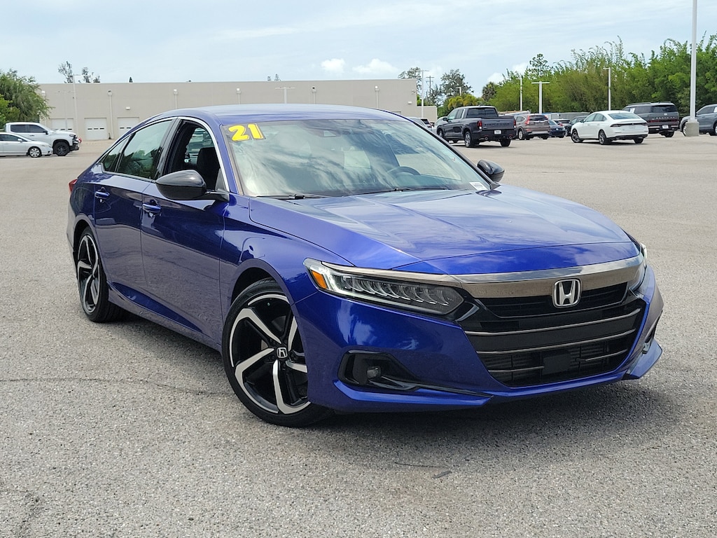 Certified 2021 Honda Accord Sport 1.5T Sedan
