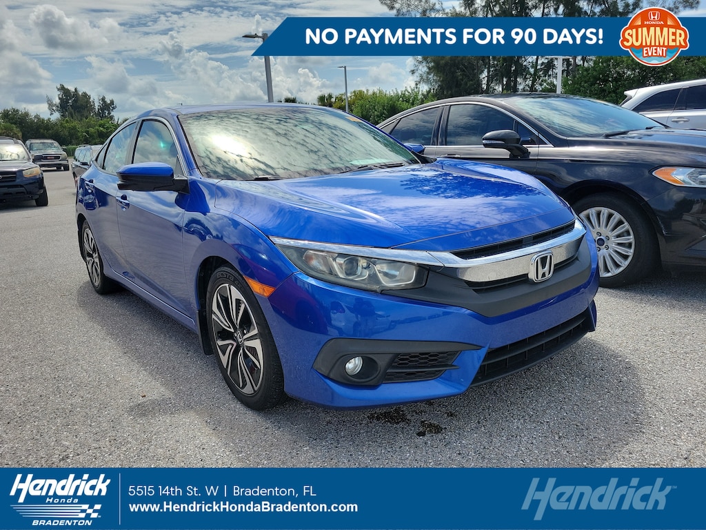 Used 2016 Honda Civic EX-T Sedan