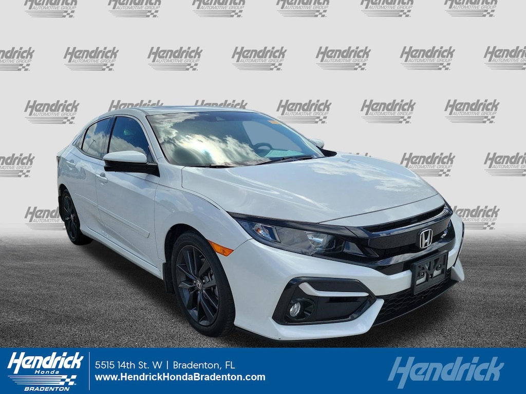 Certified 2020 Honda Civic EX Hatchback