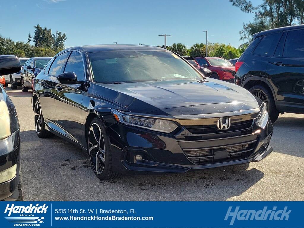 Used 2021 Honda Accord Sport SE 1.5T Sedan