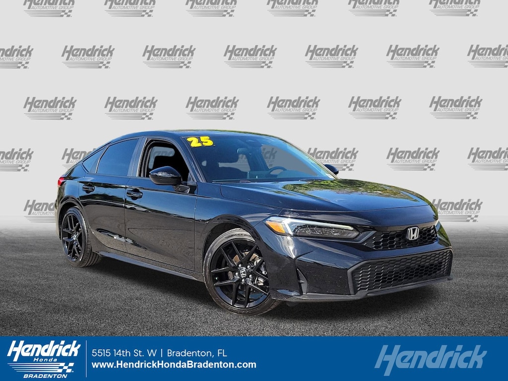 Used 2025 Honda Civic Sport Hatchback