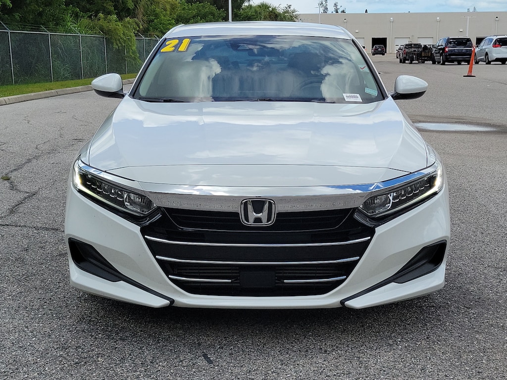 Certified 2021 Honda Accord LX 1.5T Sedan