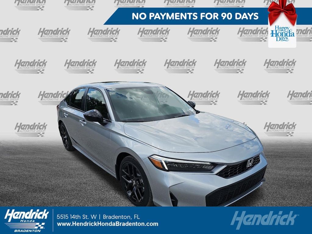 New 2025 Honda Civic Hybrid Sport Sedan