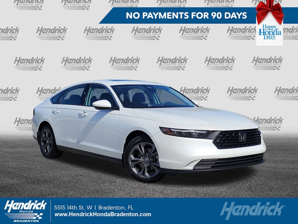 Certified 2023 Honda Accord EX w/BSI Sedan