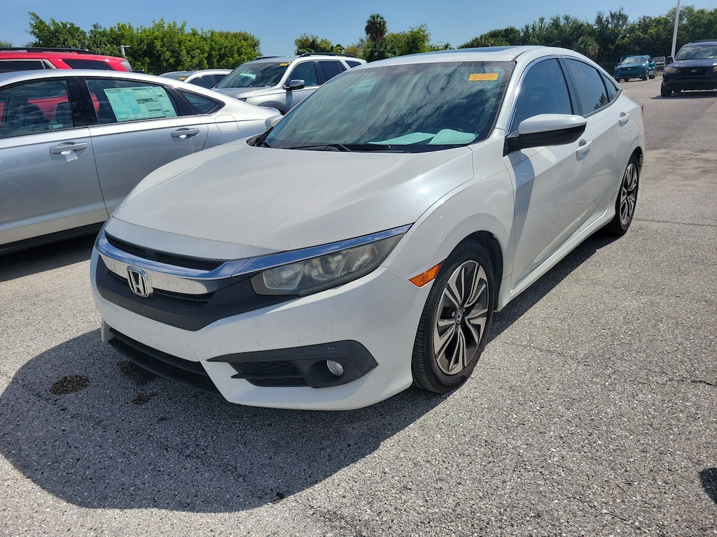 Used 2017 Honda Civic EX-L Sedan
