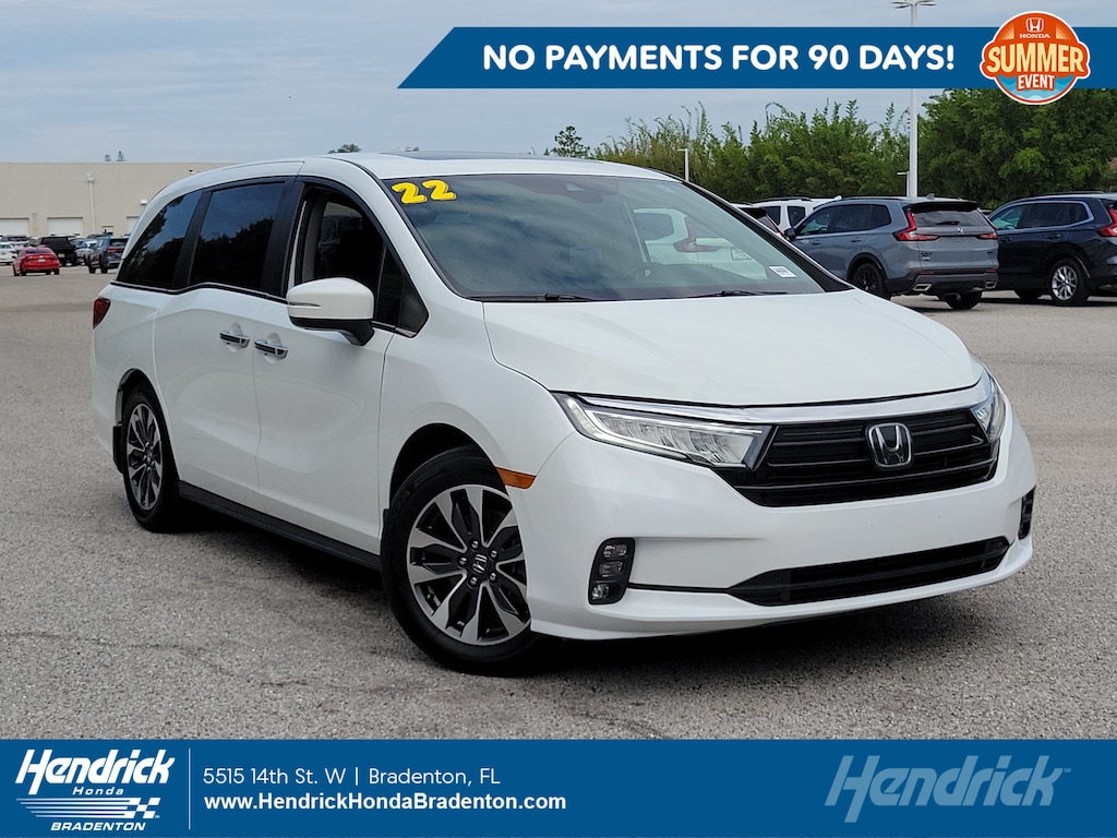 Used 2022 Honda Odyssey EX-L Van