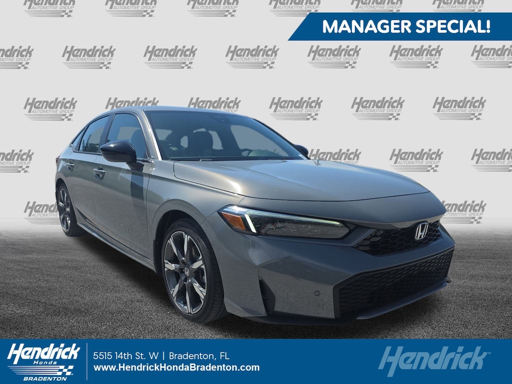 New 2026 Honda Civic Hybrid Sport Touring Sedan