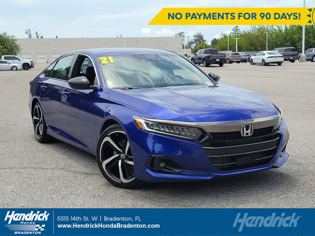 Certified 2021 Honda Accord Sport 1.5T Sedan