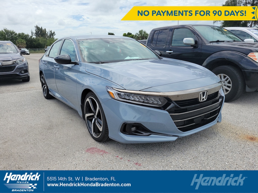 Certified 2021 Honda Accord Sport 1.5T Sedan