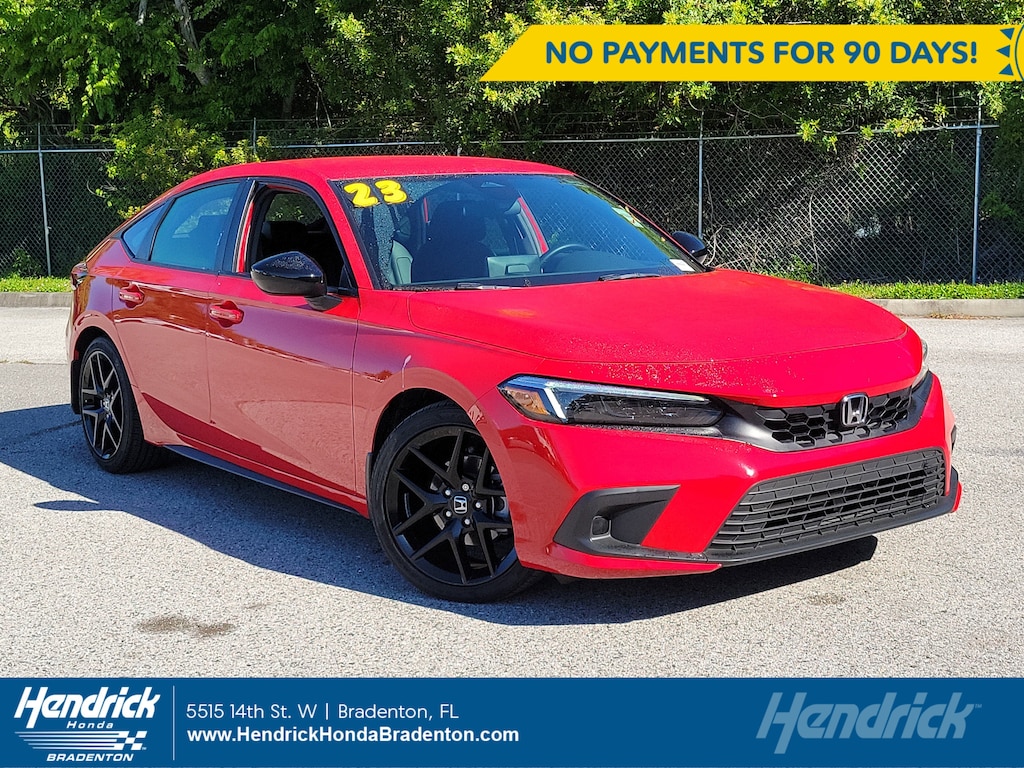 Certified 2023 Honda Civic Sport Hatchback