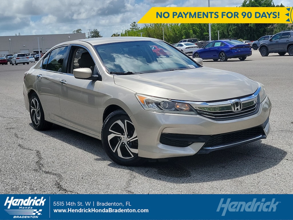 Used 2016 Honda Accord LX Sedan