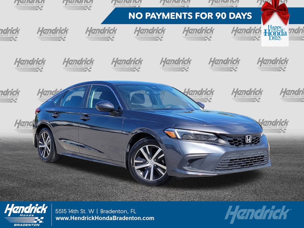 Certified 2024 Honda Civic LX Hatchback