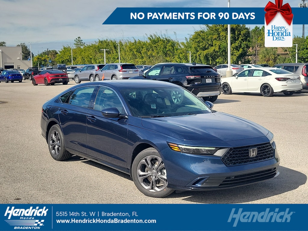 New 2025 Honda Accord Hybrid EX-L Sedan