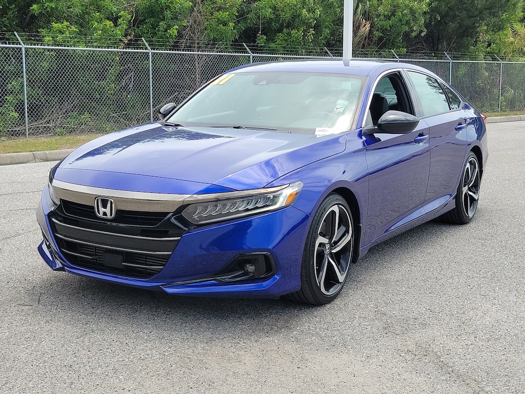 Certified 2021 Honda Accord Sport 1.5T Sedan
