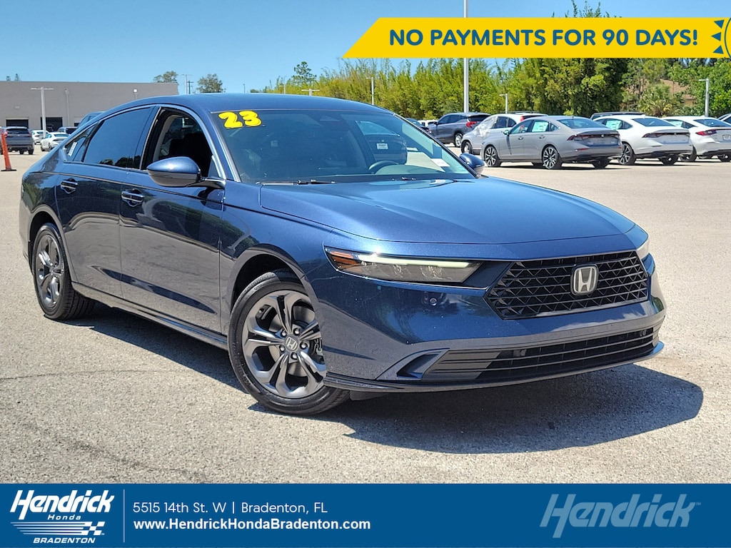 Certified 2023 Honda Accord Hybrid EX-L Sedan