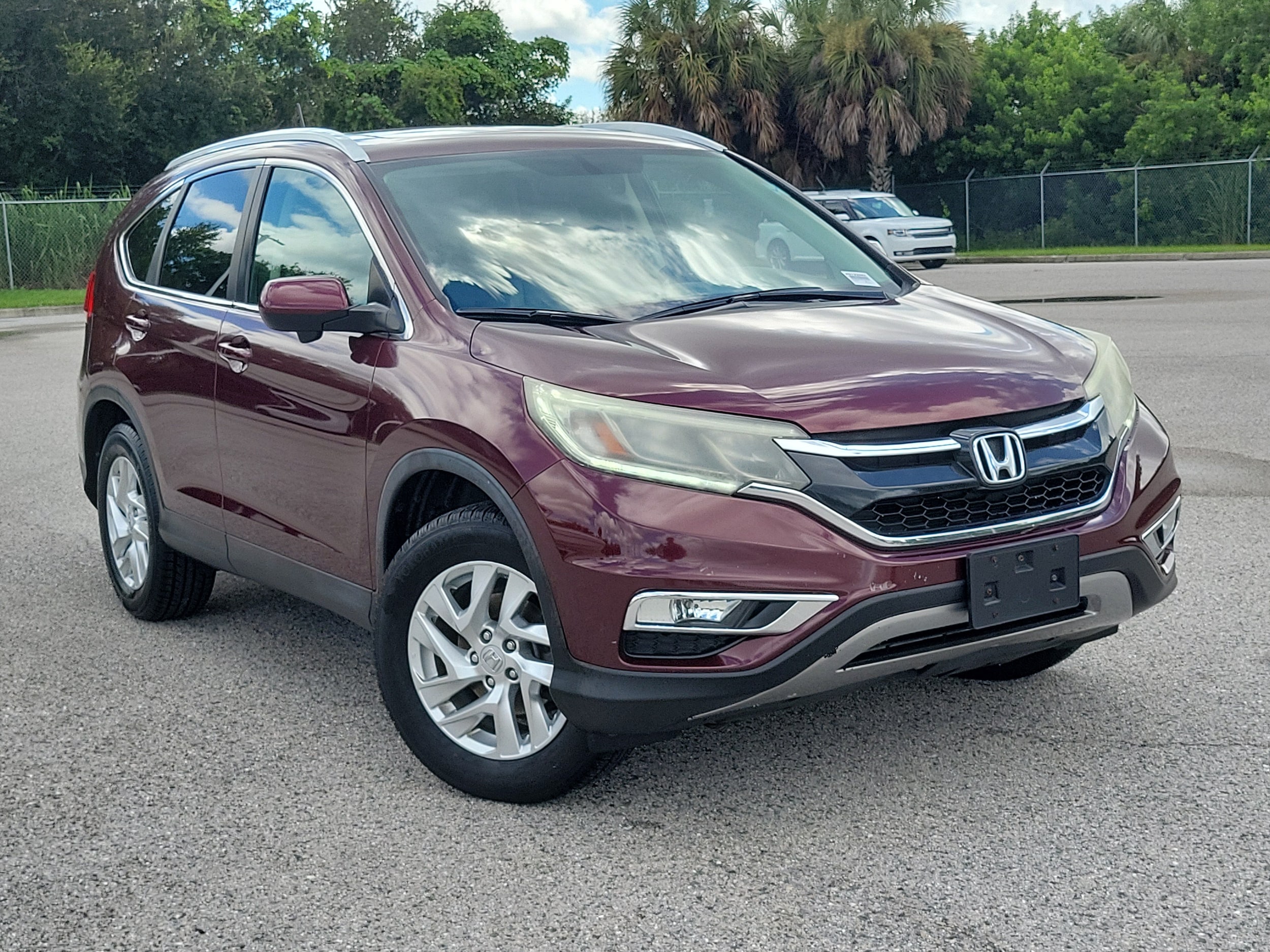 Used 2015 Honda CR-V EX-L with VIN 5J6RM4H77FL064204 for sale in Bradenton, FL