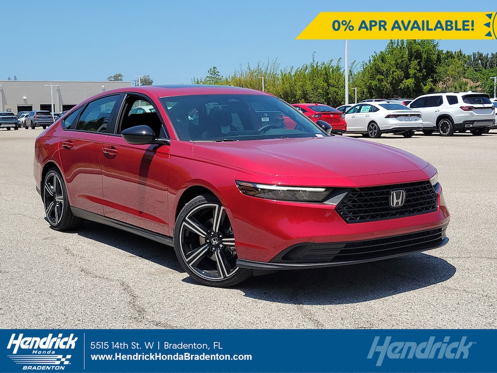 New 2026 Honda Accord Hybrid Sport Sedan