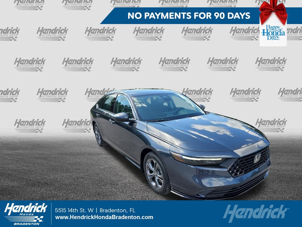 New 2025 Honda Accord Hybrid EX-L Sedan