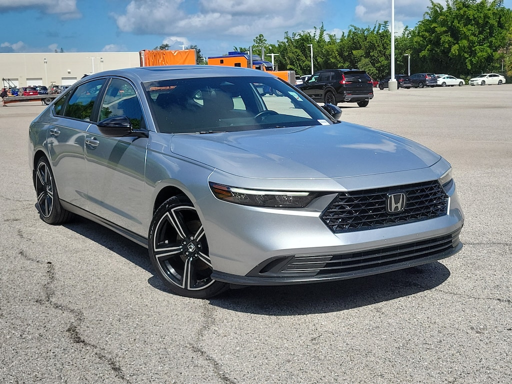 Certified 2025 Honda Accord Hybrid Sport Sedan