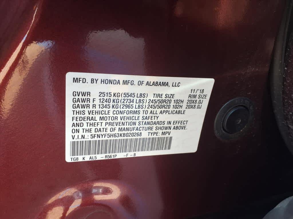 Thumbnail: 2019 Honda Pilot - 24