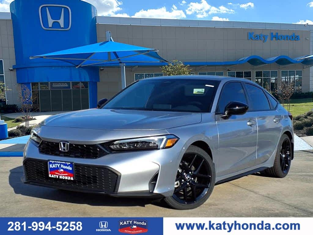 New 2026 Honda Civic Hatchback Sport Sedan