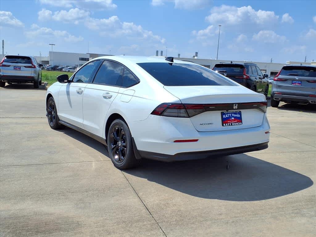 New 2025 Honda Accord SE Sedan