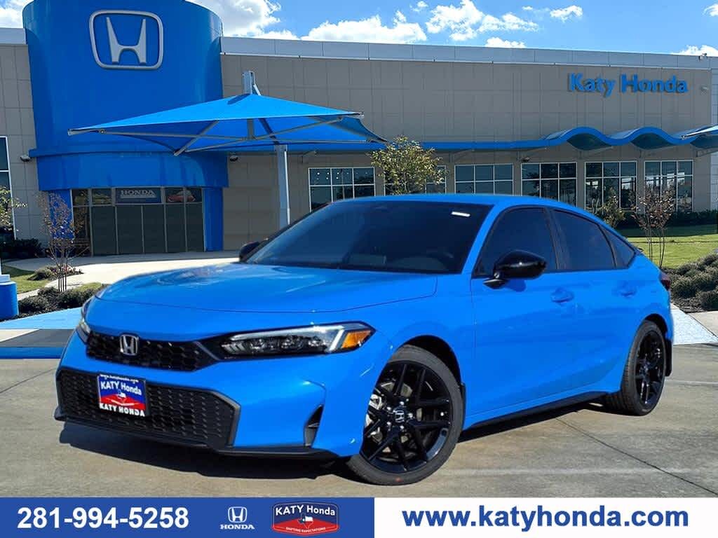 New 2026 Honda Civic Hatchback Sport Sedan