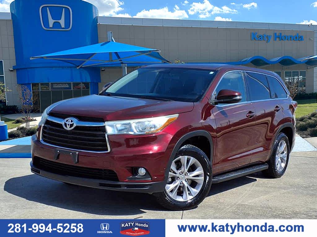 2015 Toyota Highlander LE -
                  Katy, TX
