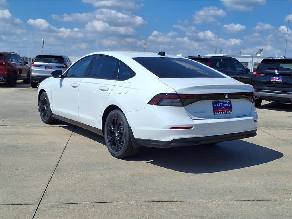 New 2025 Honda Accord SE Sedan