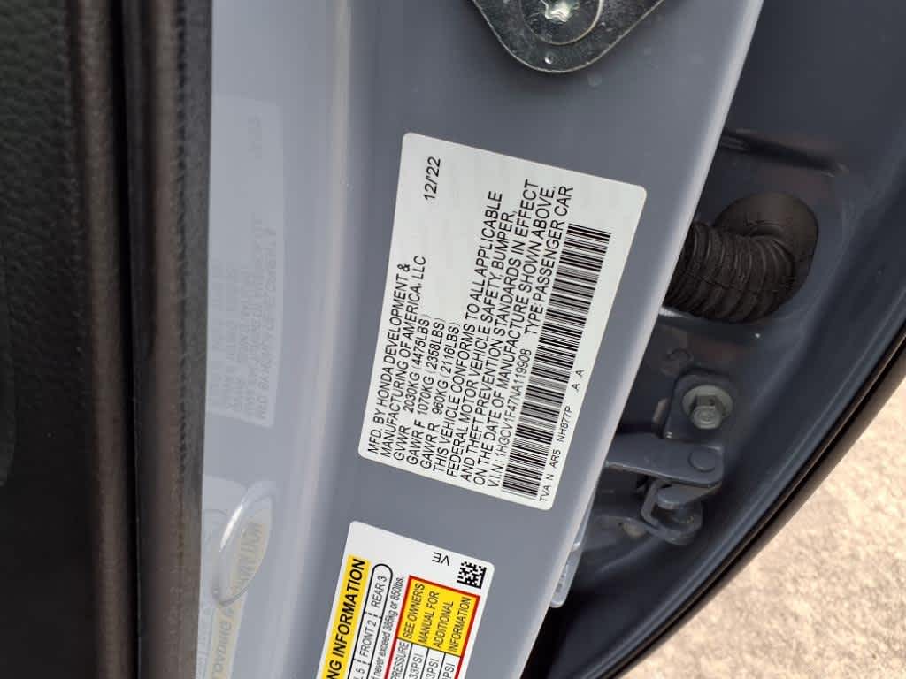 2022 Honda Accord Sport 21